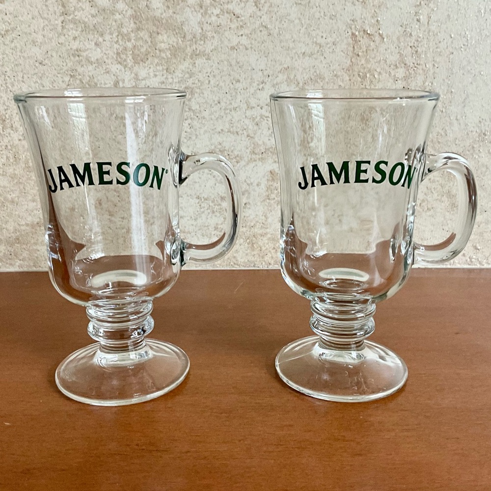 Two Jameson Pedestal Mugs